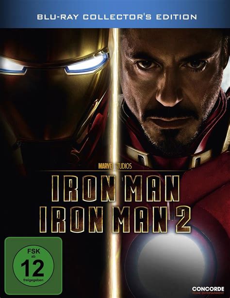 Blu - ray Iron Man / Iron Man 2 Steelbook (Neu und originalverpackt) in ...