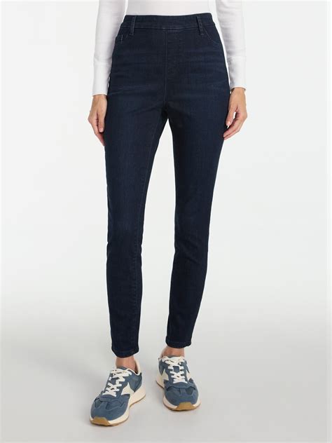 Time and Tru Women's High Rise Jeggings, 28.5