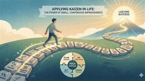 Applying Kaizen in Life: The Power of Small, Continuous Improvements