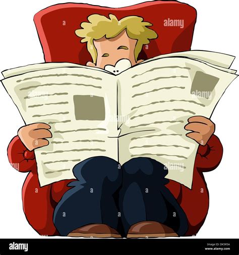 Man reading painting Stock Vector Images - Alamy