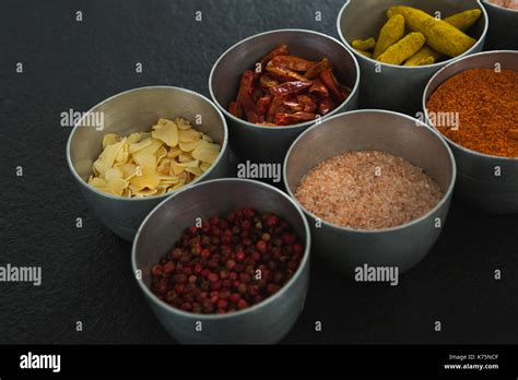 Various type spices in hi-res stock photography and images - Alamy