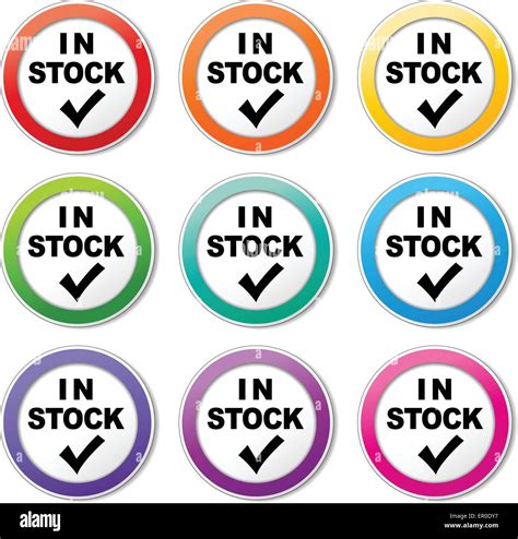 Various colors in set Stock Vector Images - Alamy