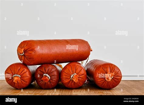 Different types sausages bread hi-res stock photography and images - Alamy