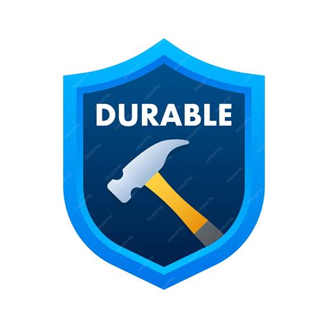 Premium Vector | Durable icon Durable sign label Vector stock illustration