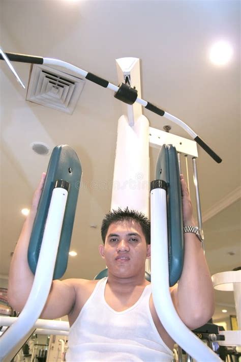 Man exercising stock photo. Image of steel, building, action - 7166962