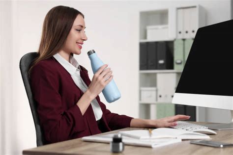140+ Reusable Water Bottle Desk Stock Photos, Pictures & Royalty-Free ...