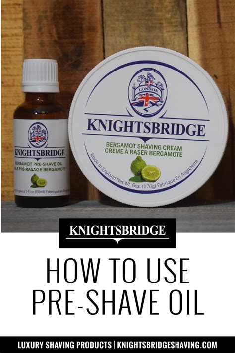 How to Use Pre-Shave Oil