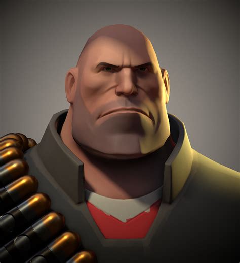 ArtStation - Heavy from Team Fortress 2. Fan Art