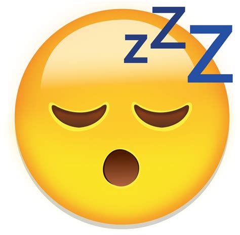 Emoticon Sticker Smiley Face Sleep Emoji Transparent HQ PNG Download ...