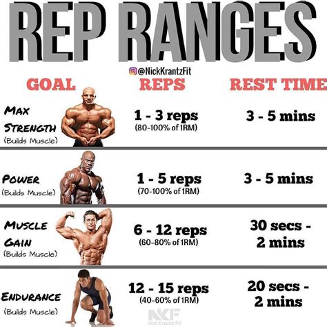 Best rep range for muscle hypertrophy in squats?