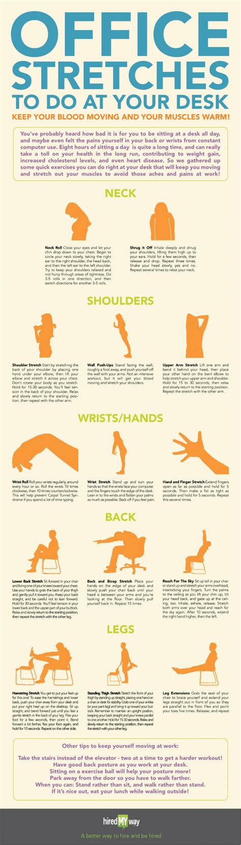 The Perfect Office Stretching Routine - BrandonGaille.com