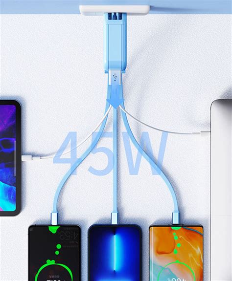 Multifunctional Telescopic All-In-One Travel Charger (US Standard ...