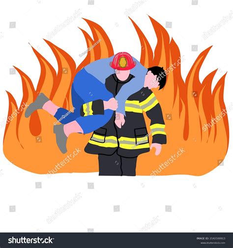 2 Firemen Carry Technique Images, Stock Photos &amp; Vectors | Shutterstock