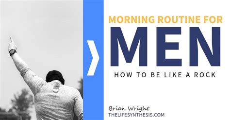 How to optimize male morning routine for peak energy & laser focus?