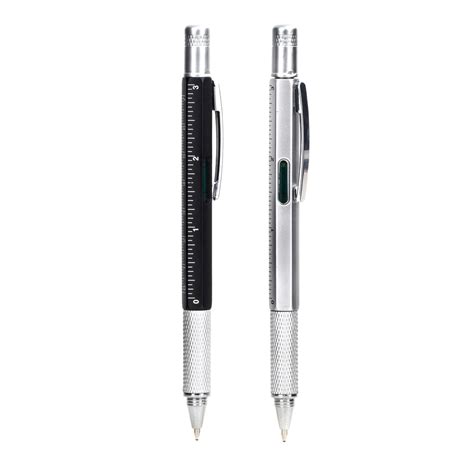 Pen Multi Tool Black And Silver — Kikkerland Design Inc