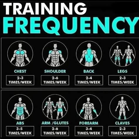 Training Frequency | Gym tips, Fitness motivation, Gym workout tips
