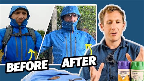 How to re-waterproof a worn rain jacket effectively?