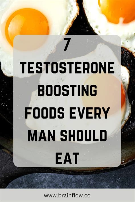 7 Testosterone Boosting Foods Every Man Should Eat | Testosterone ...