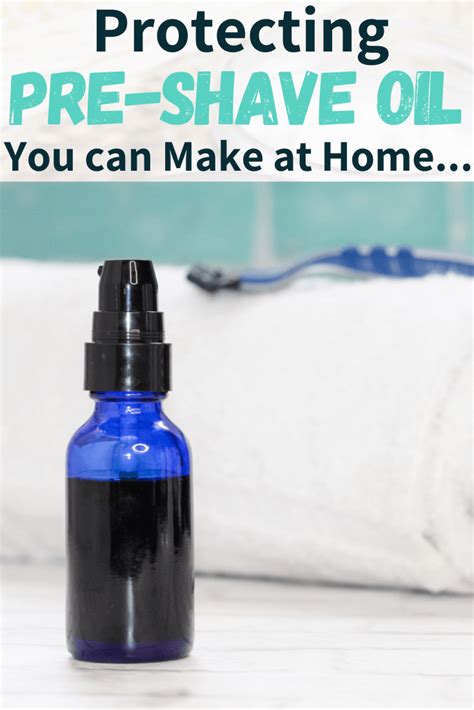 Best DIY Pre-Shave Oil for Sensitive Skin - Simple Pure Beauty