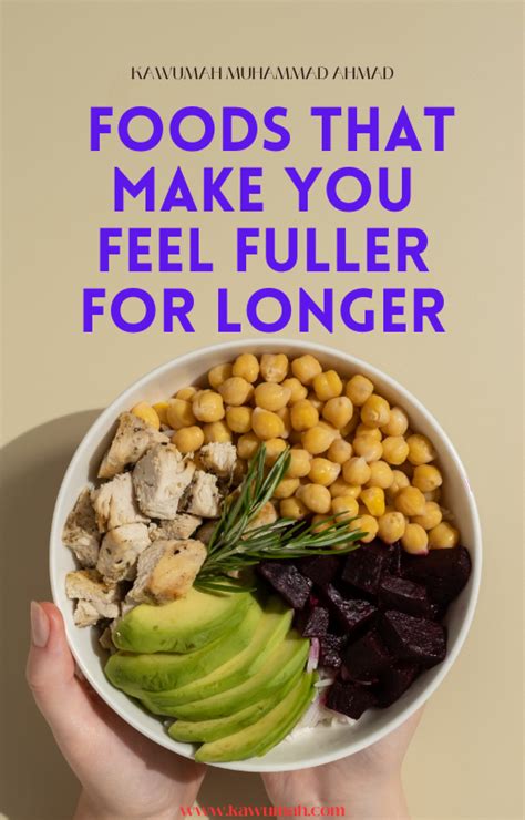What snacks help me feel full longer?