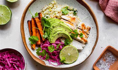 Chicken Cauliflower Rice Bowl