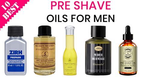 10 Best Pre Shave Oils for Men - YouTube