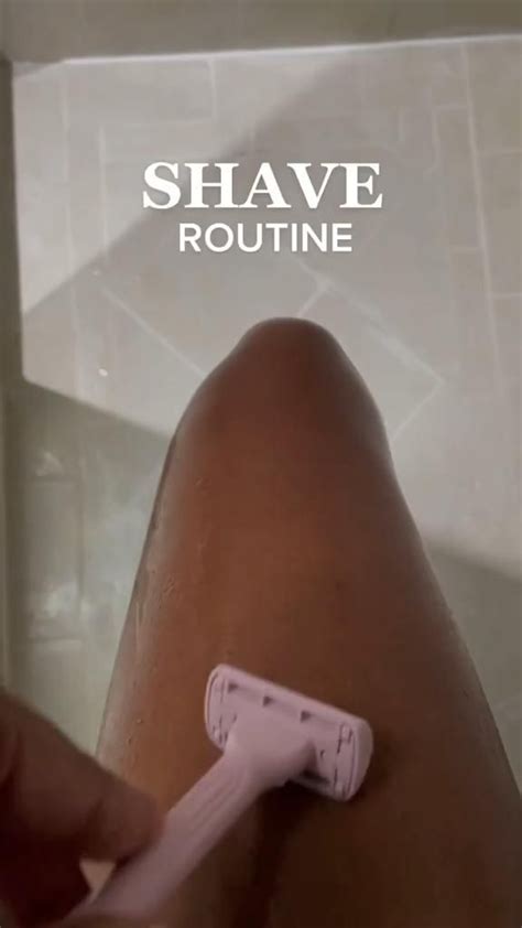 Shave Routine | Shower skin care, Body skin care routine, Homemade skin ...