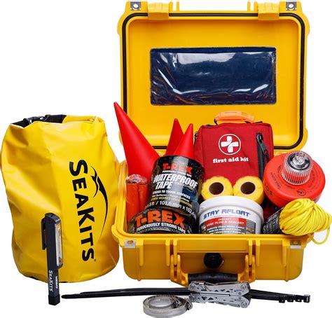 SeaKits Essentials 17 Piece Offshore Emergency Marine Damage Control ...