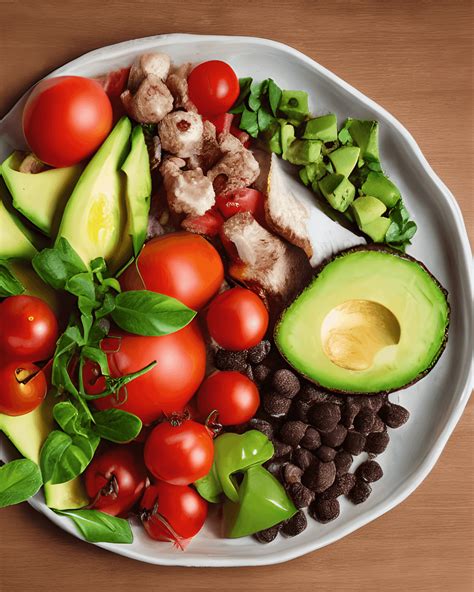 Healthy Food Plate · Creative Fabrica