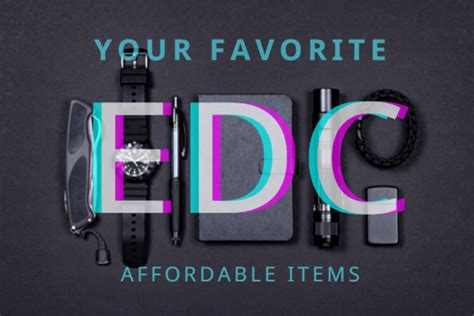 What Are Your Favorite Affordable EDC Items? - Shieldon