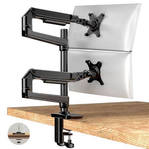 Electronikz - ErgoUnion Dual Monitor Stand - Adjustable Dual Monitor ...