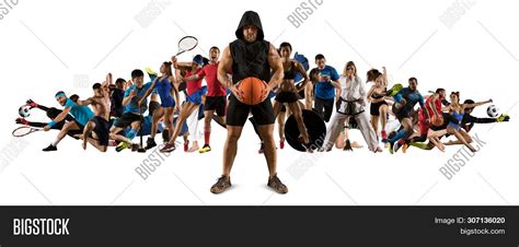 Sport Collage. Tennis Image &amp; Photo (Free Trial) | Bigstock