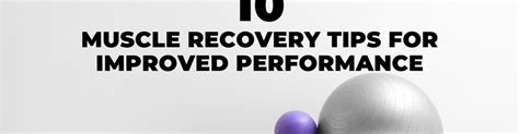 Optimize recovery for peak performance & muscle repair?