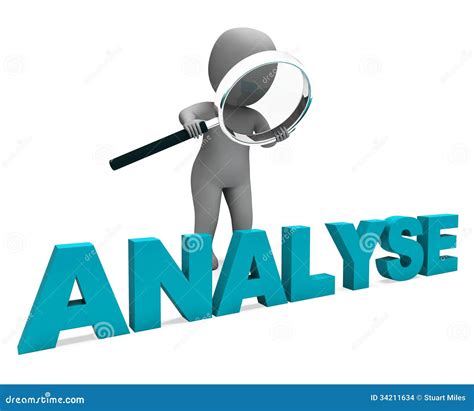 Analyse Character Shows Investigation Analysis or Analyzing Stock ...