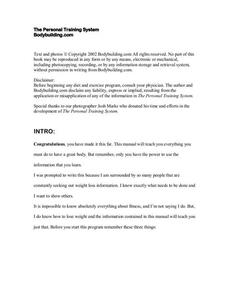 9+ Workout Plan Examples to Download