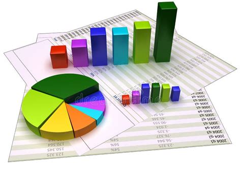 Charts stock illustration. Illustration of chart, field - 15780065