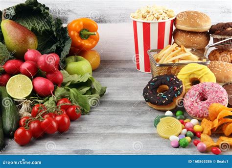 Healthy And Unhealthy Food
