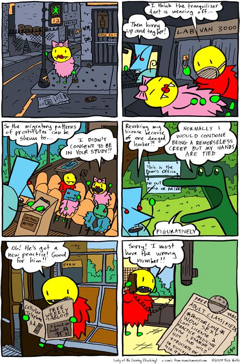 Name Removed Comics by Nick Wolfe: 2007-04-23 Lady of the Evening ...