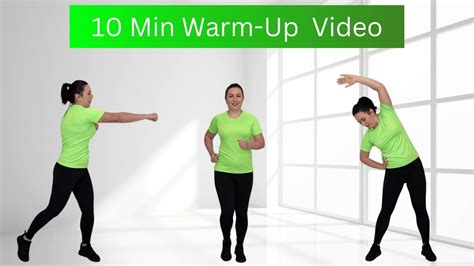 10-Minute Low Impact Full Body Cardio Warm-up Workout - Beginner-Friendly Fitness Training ...