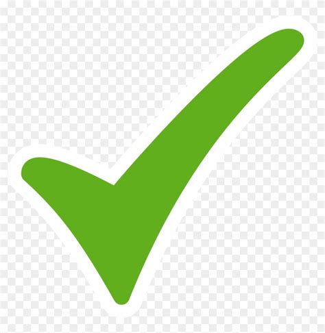 Clipart - Tick Correct - Free Transparent PNG Clipart Images Download