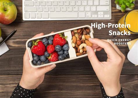 What quick protein snacks boost energy & curb hunger?
