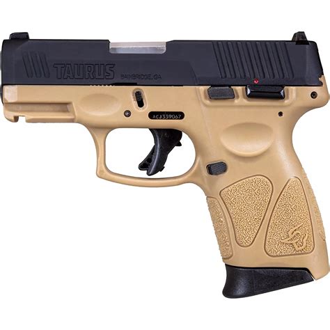 Taurus G3C Compact FDE 9mm Luger Pistol | Academy