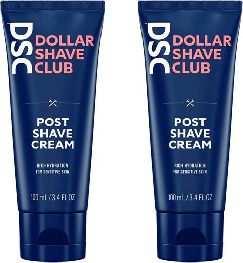 Amazon.com: Dollar Shave Club | Post Shave Cream 3.4 ounce (2 Pack ...