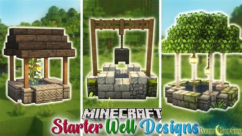 Easy Infinite Water Well Tutorials for Cozy Minecraft - YouTube