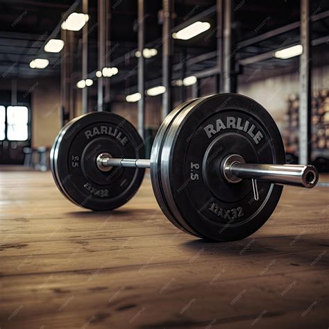 Premium Photo | A barbell