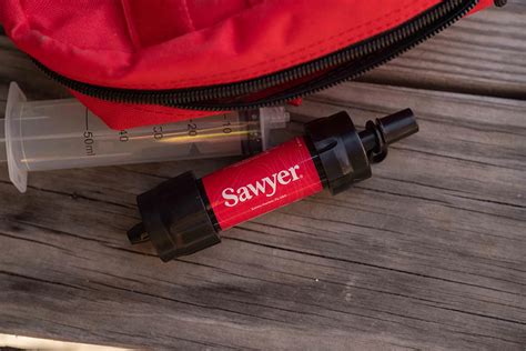 Best way to clean a clogged Sawyer water filter?