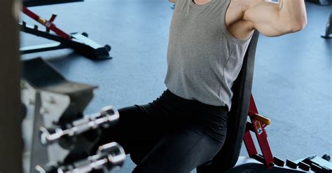 Man Exercising at a Gym · Free Stock Photo