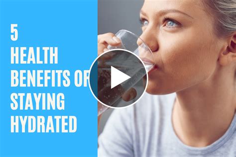 What is a common benefit of staying adequately hydrated daily?