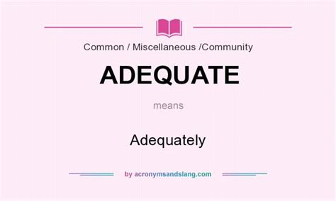 What Does Adequate Mean Outlet | cityofclovis.org