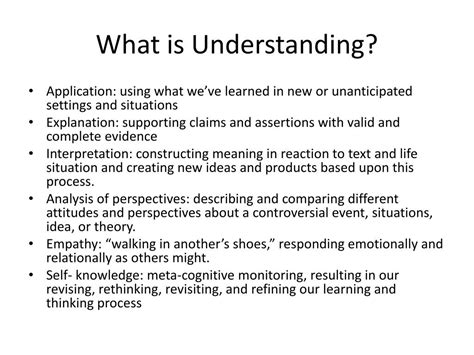 PPT - Areas for Possible Focus on Differentiation and UbD PowerPoint ...